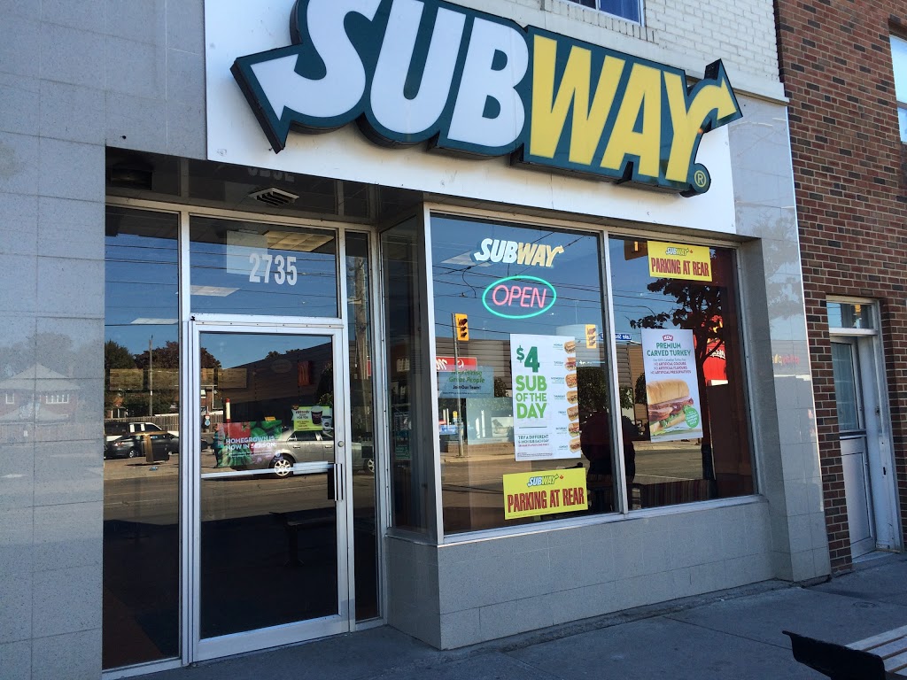 Subway | 2735 Lake Shore Blvd W, Etobicoke, ON M8V 1G9, Canada | Phone: (416) 255-7827