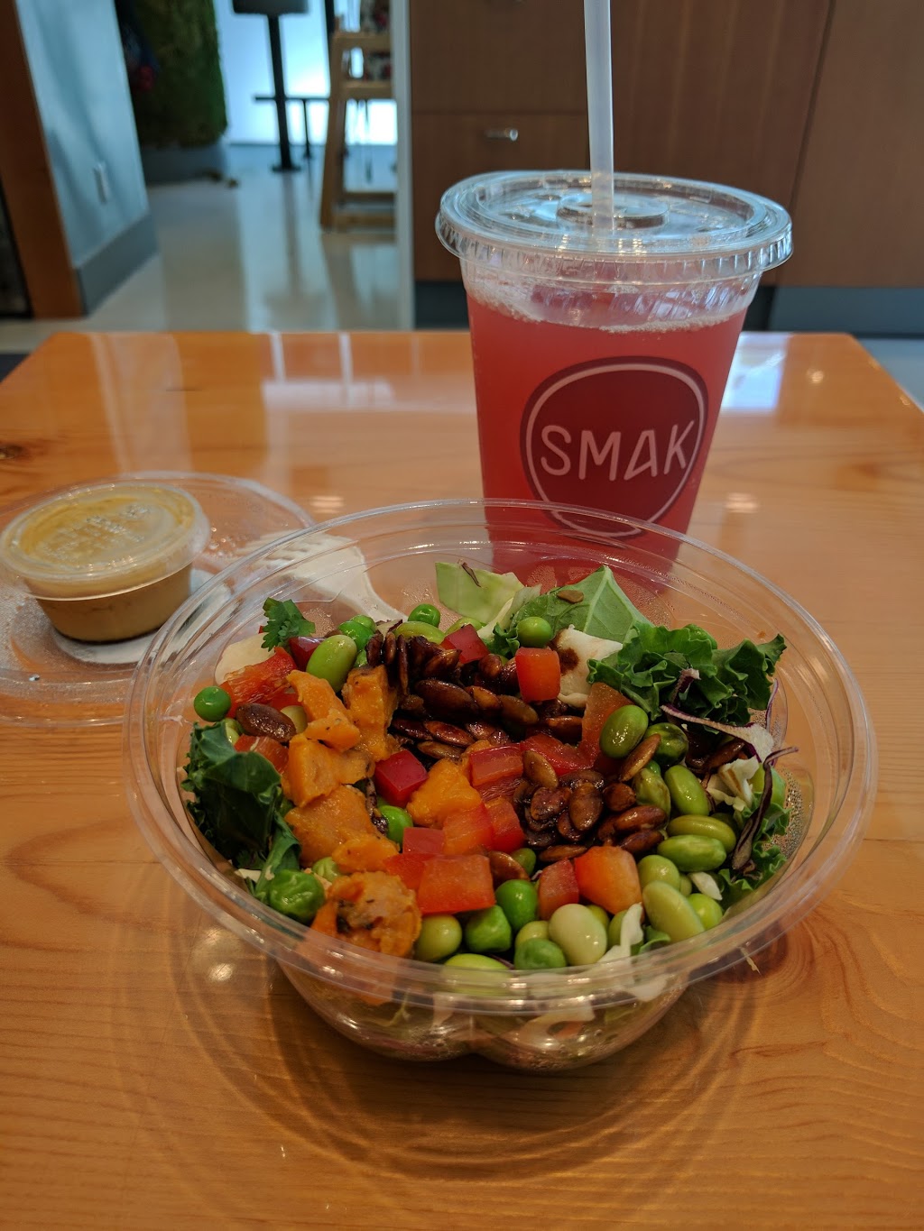 SMAK Healthy Fast Food | 1139 W Pender St, Vancouver, BC V6E 2P4, Canada | Phone: (604) 559-7625