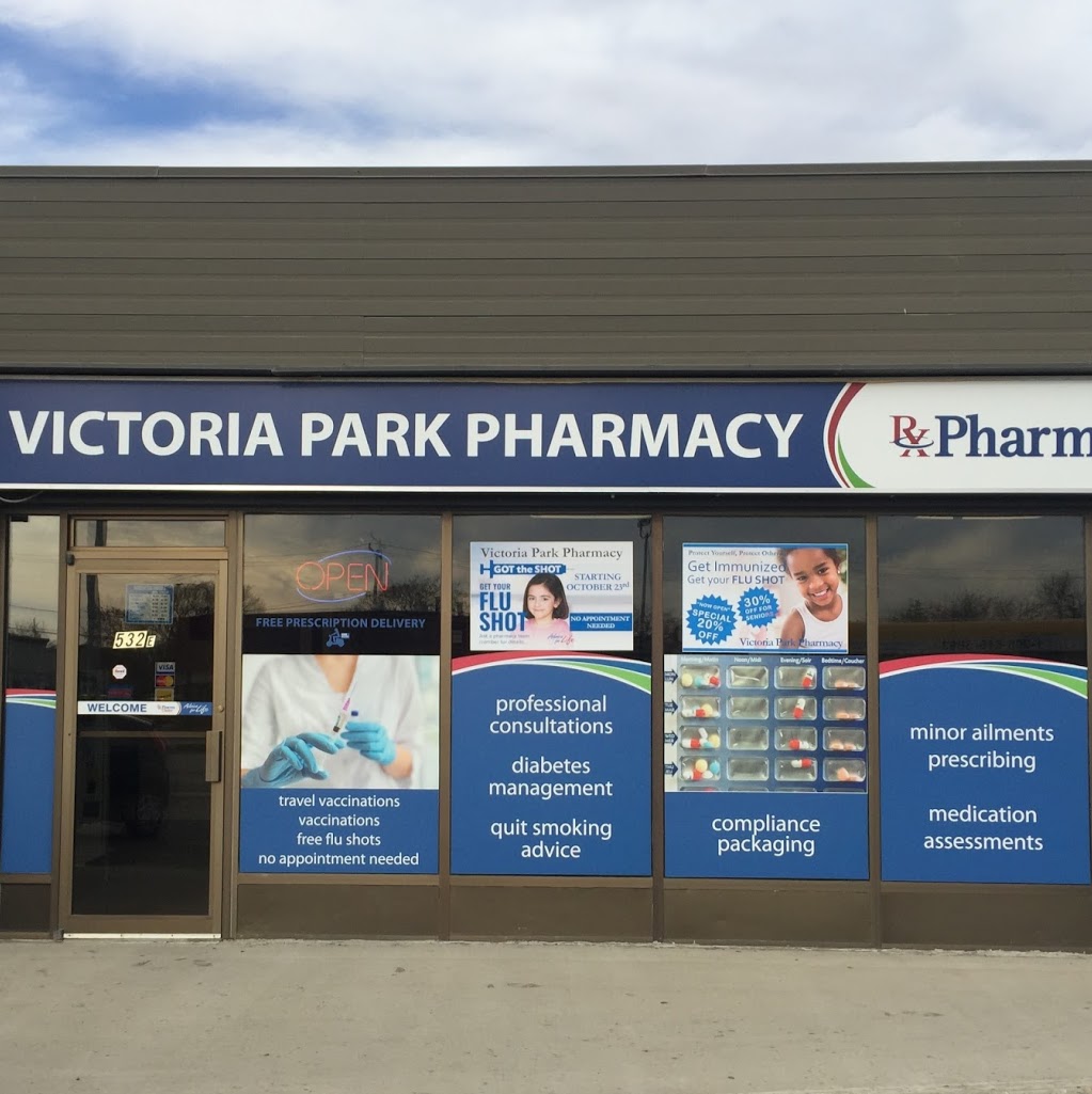 Victoria Park Pharmacy | 532 Victoria Ave E, Regina, SK S4N 0N7, Canada | Phone: (306) 559-3892