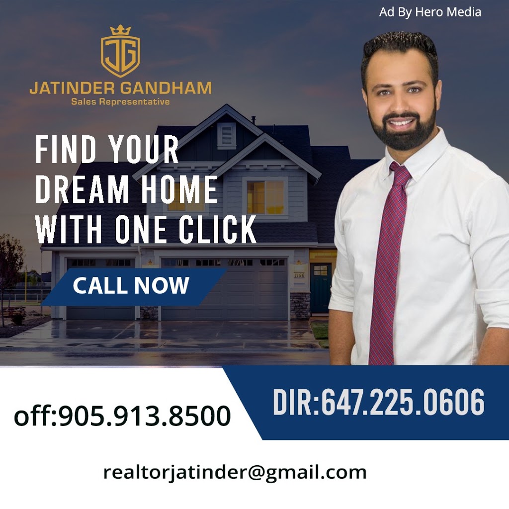 Jatinder Gandham Real Estate Agent Caledon Halton Brampton | 11775 Bramalea Rd #201, Brampton, ON L6R 0A7, Canada | Phone: (647) 225-0606