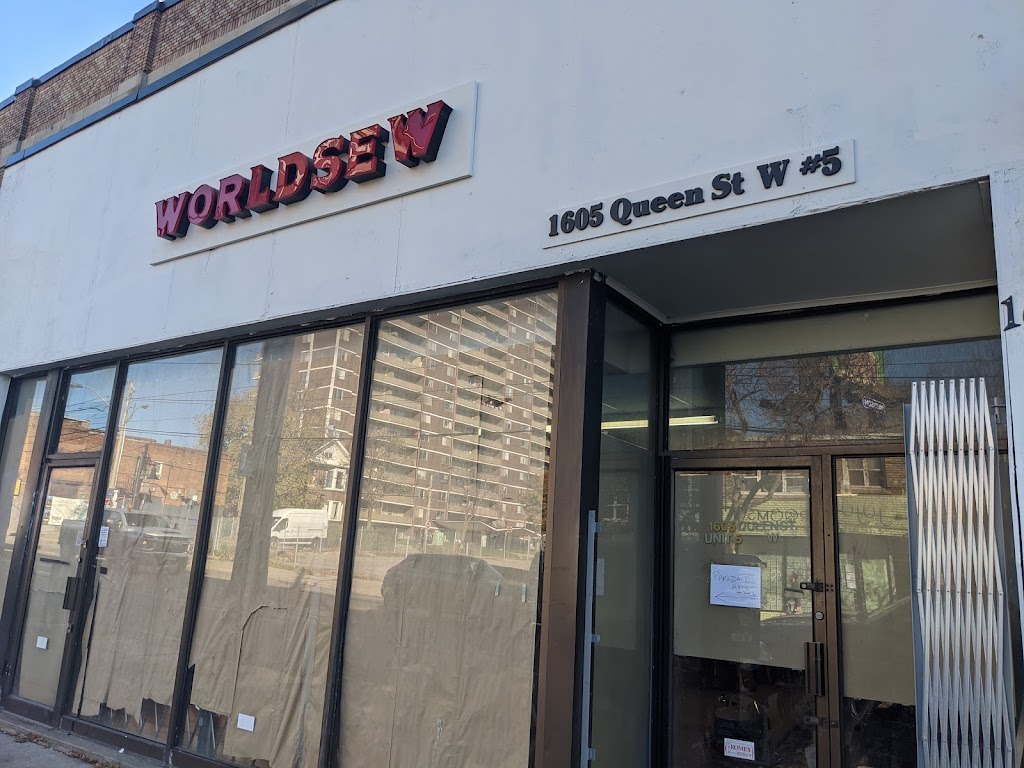 Worldsew | 1605 Queen St W UNIT #5, Toronto, ON M6R 1A9, Canada | Phone: (416) 703-1026