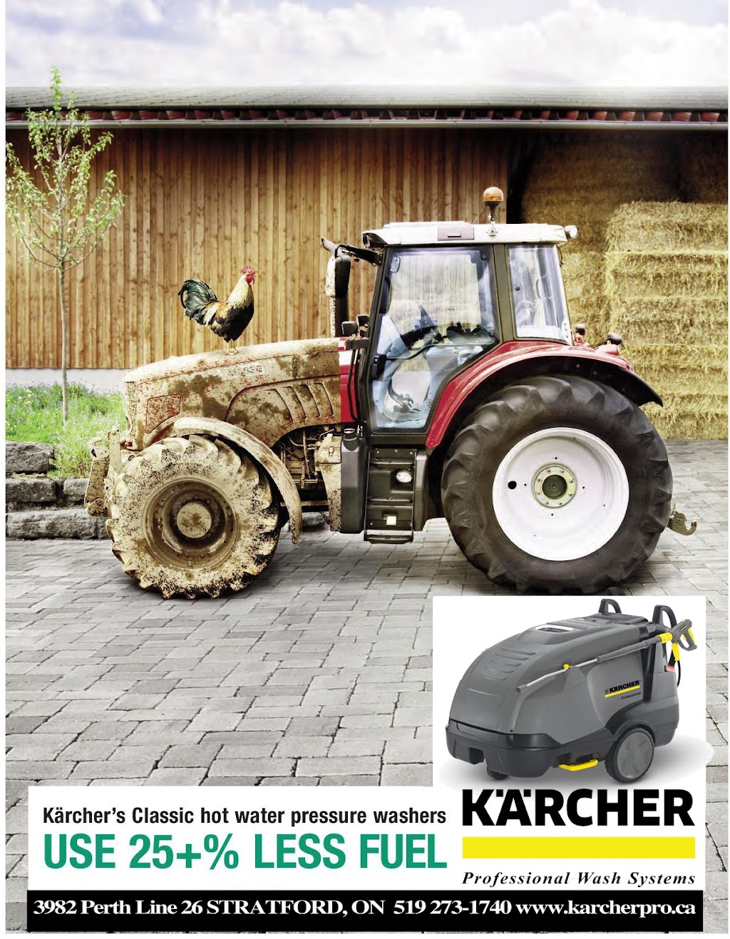 Karcher Professional Wash Systems | 3982 Perth County Line 26, Stratford, ON N5A 6S3, Canada | Phone: (800) 865-6025