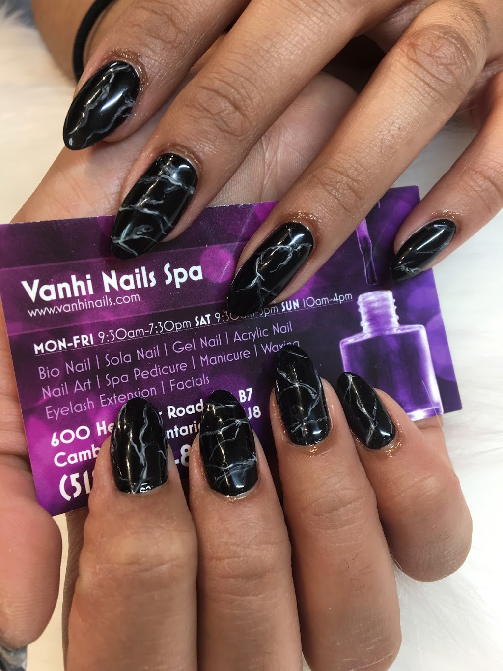 Vanhi Nails Salon | 600 Hespeler Rd Unit B7, Cambridge, ON N1R 6J8, Canada | Phone: (519) 624-8855