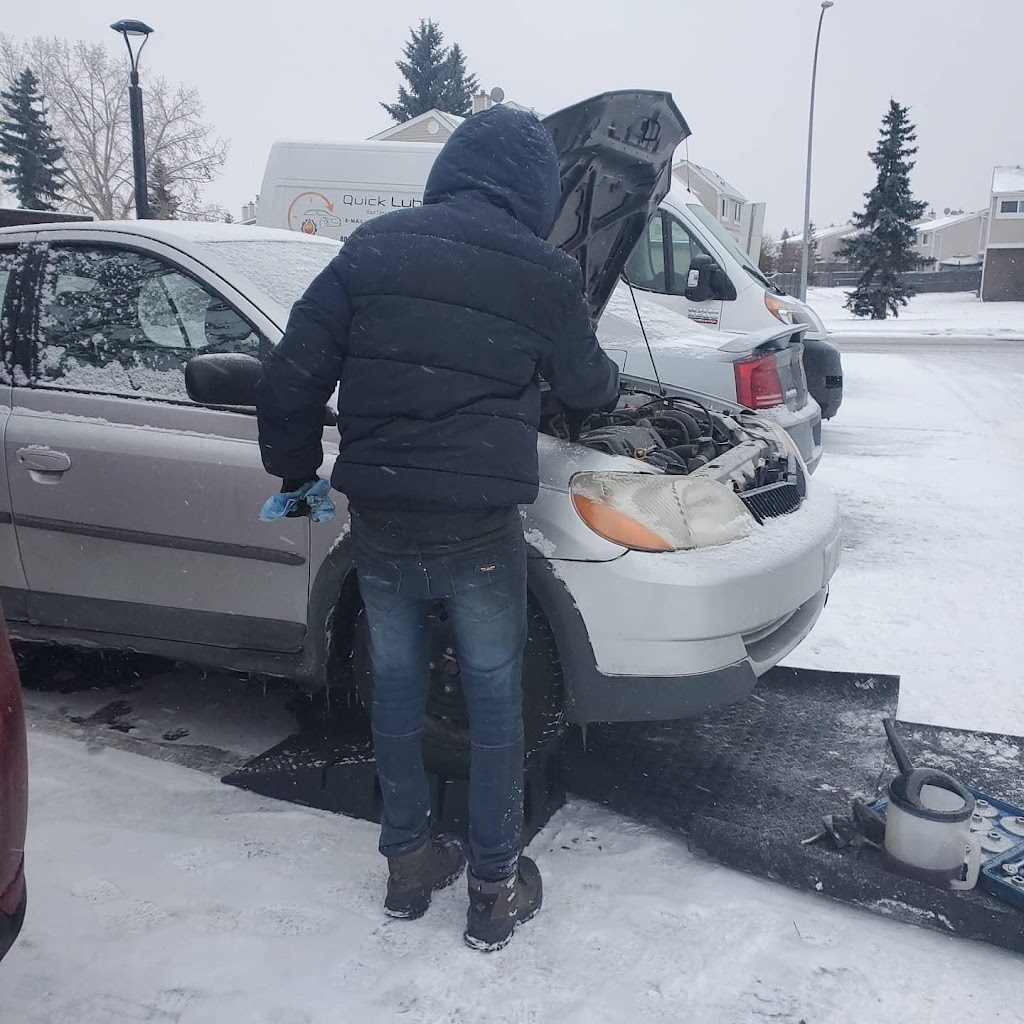 Quick Lube - Mobile Oil Change Service | Apt #701, 9100 Bonaventure Dr SE, Calgary, AB T2J 6S6, Canada | Phone: (403) 397-3345