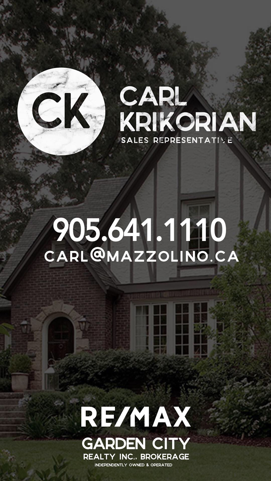 Re/Max Garden City Realty - Carl Krikorian Realtor | 140 Carlton St, St. Catharines, ON L2P 2A3, Canada | Phone: (905) 325-0054