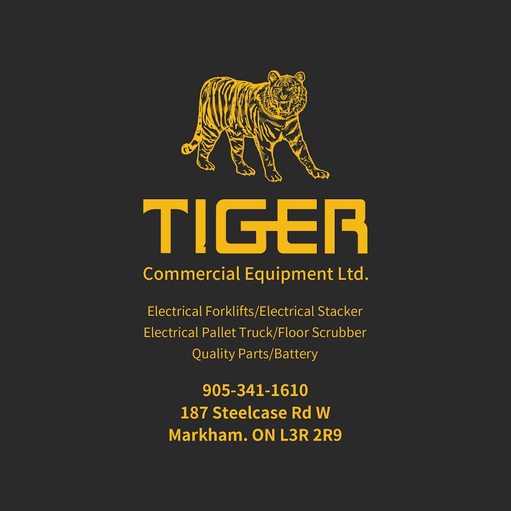 Tiger Commercial Equipment Floor Scrubber/Forklift | 187 Steelcase Rd W unit 12 unit 12, Markham, ON L3R 2R9, Canada | Phone: (905) 341-1610