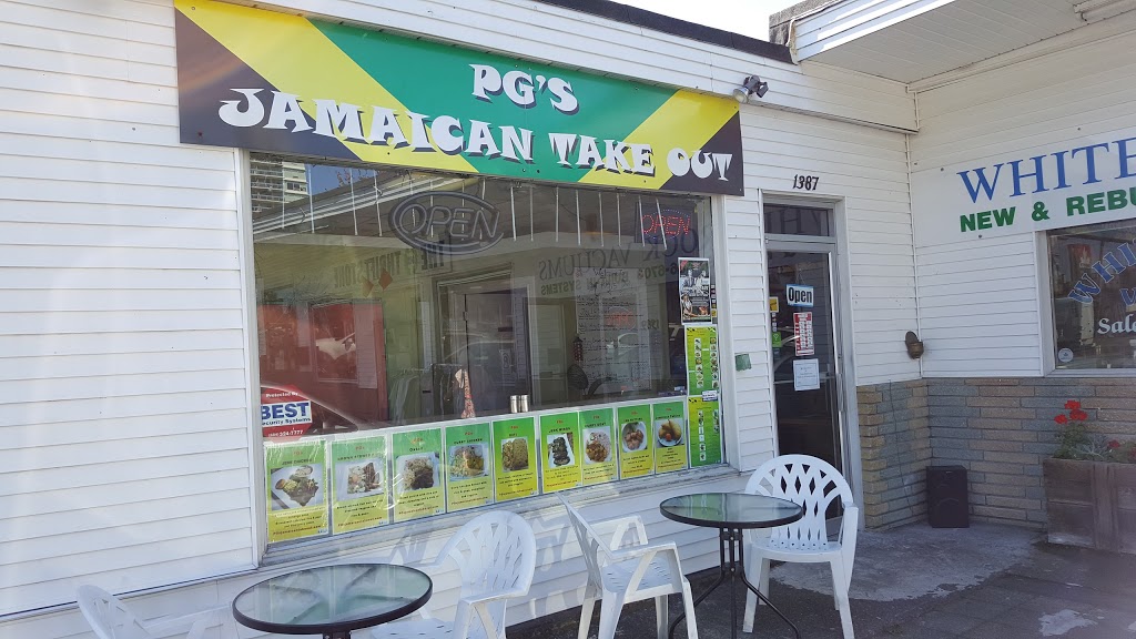 PGs Jamaican Restaurant | 1387 Johnston Rd, White Rock, BC V4B 3Z3, Canada | Phone: (604) 541-7289