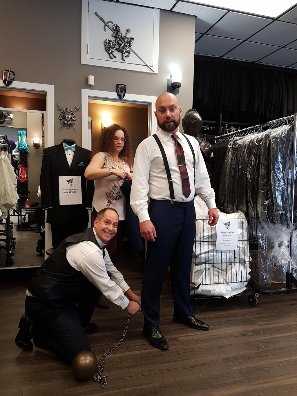 Black Knight Tuxedos | 4912 35 St, Red Deer, AB T4N 6K6, Canada | Phone: (403) 347-5961