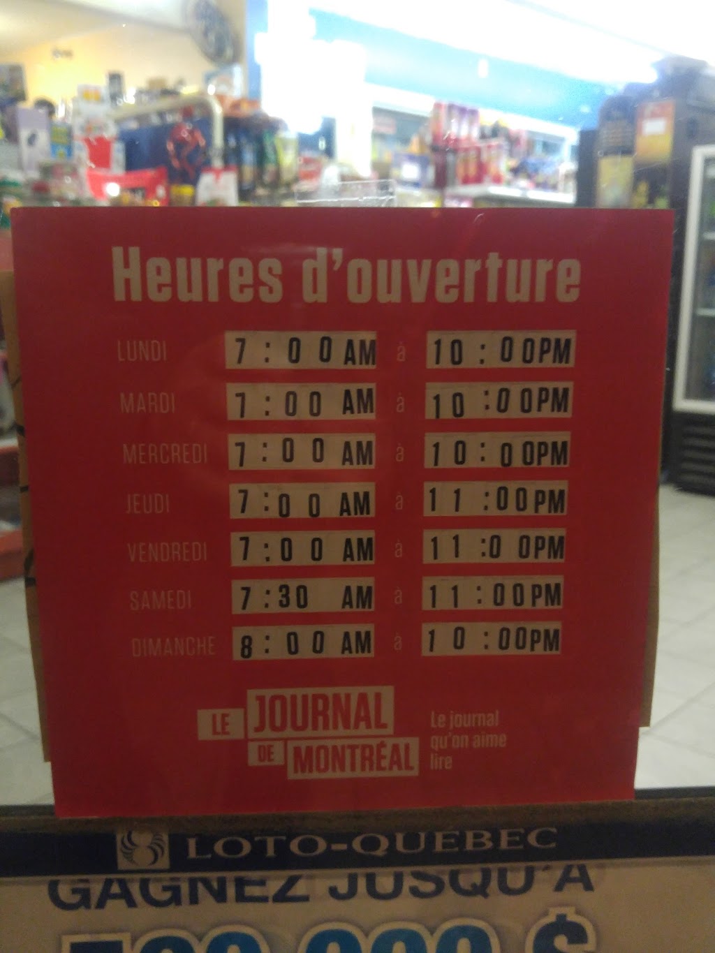 Depanneur Le Ravitailleur Enr | 9026 St Etienne, Saint-Benoît, QC J7N 1H7, Canada | Phone: (450) 258-3837