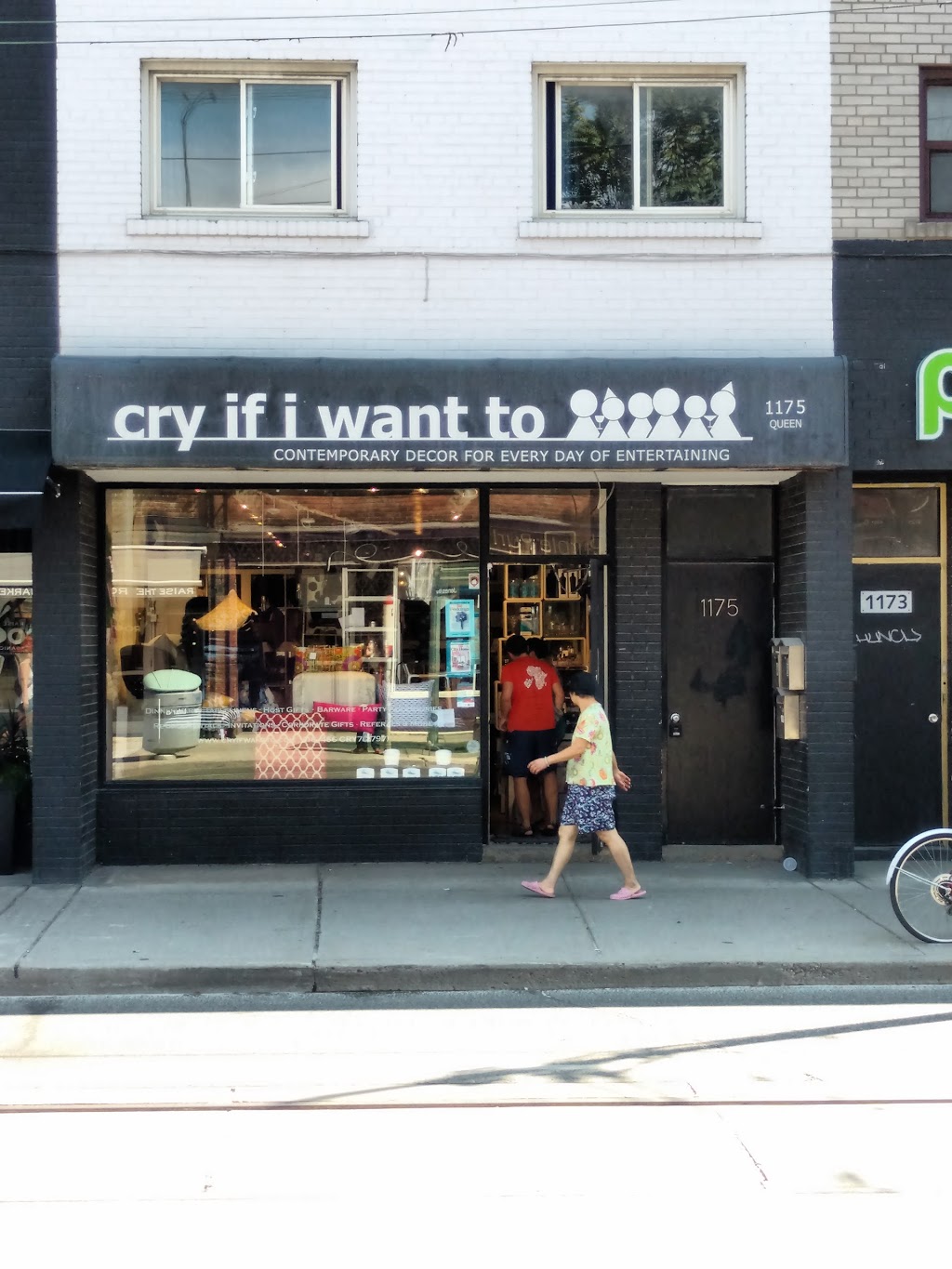Cry If I Want To | 696 Queen St E Suite 2C, Toronto, ON M4M 1G9, Canada | Phone: (416) 466-2797