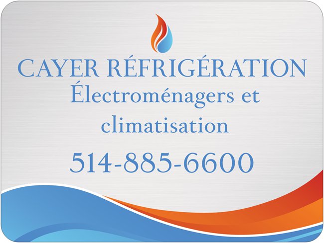 Cayer Réfrigération | 331 Rue Racicot, Salaberry-de-Valleyfield, QC J6S 6C4, Canada | Phone: (514) 885-6600