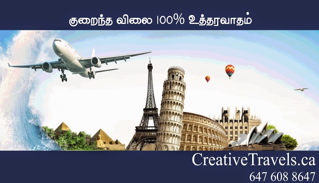 CreativeTravels.ca Inc | 74 Lakecrest Trail, Brampton, ON L6Z 1X7, Canada | Phone: (647) 608-8647