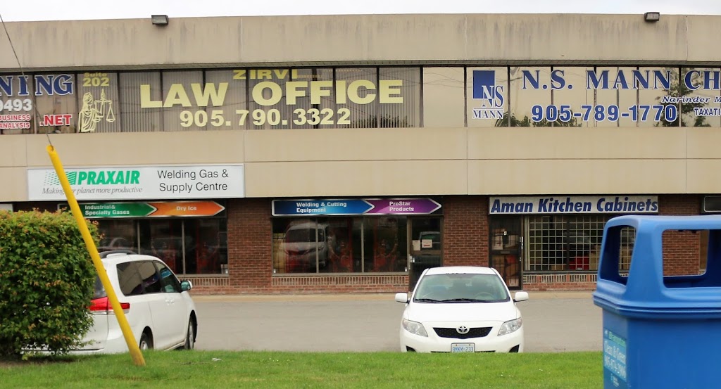 Zirvi Law Office | 199 Advance Blvd, Brampton, ON L6T 4N2, Canada | Phone: (905) 790-3322