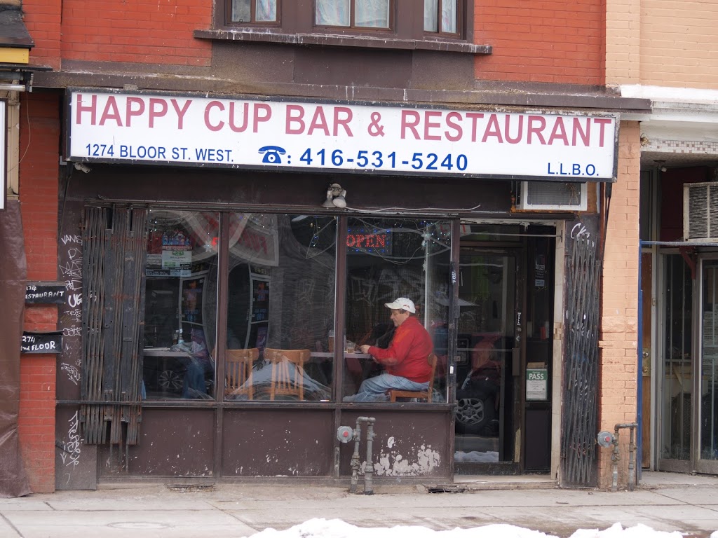 Happy Cup Bar & Restaurant | 1274 Bloor St W, Toronto, ON M6H 1N8, Canada | Phone: (647) 350-0287