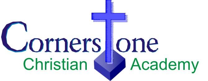 Cornerstone Christian Academy | 320 Bridge St W, Napanee, ON K7R 3M4, Canada | Phone: (613) 354-2354