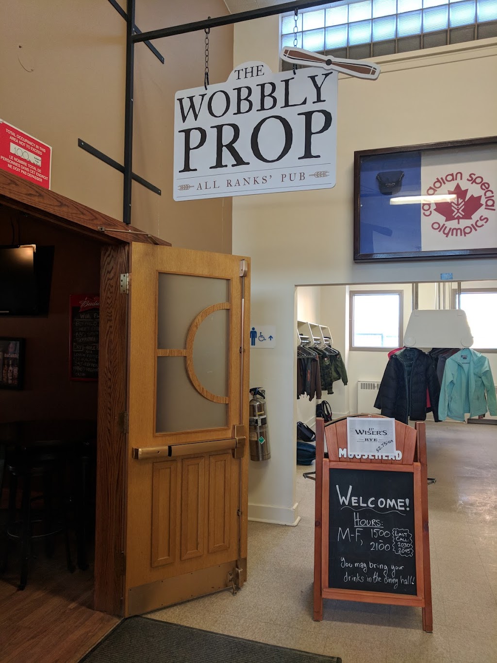 Wobbly Prop - All Ranks Mess | 715 Wihuri Rd, Winnipeg, MB R3J 2M8, Canada | Phone: (204) 833-2500 ext. 4023