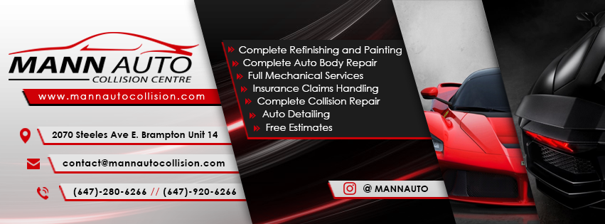 Mann Auto Collision Centre | 2070 Steeles Ave E #14, Brampton, ON L6T 1A7, Canada | Phone: (647) 920-6266