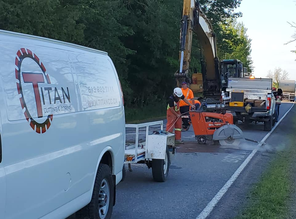 Titan Concrete Cutting and Coring | 2479 Del Zotto Ave Unit #3, Gloucester, ON K1T 3V6, Canada | Phone: (613) 822-7111