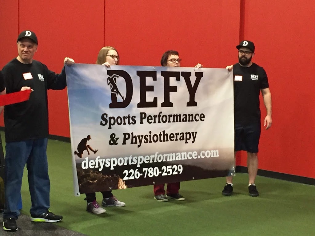 Defy Sports Performance & Physiotherapy | 225 Hanlon Creek Boulevard #8, Guelph, ON N1C 0A1, Canada | Phone: (226) 780-2529