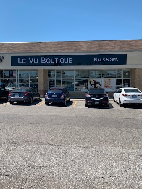 Lé Vu Boutique Nails & Spa | 2460 Neyagawa Blvd #3, Oakville, ON L6H 7P4, Canada | Phone: (905) 257-0778