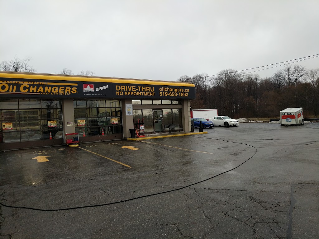 Oil Changers | 4592 King St E, Kitchener, ON N2P 2G6, Canada | Phone: (519) 653-1893