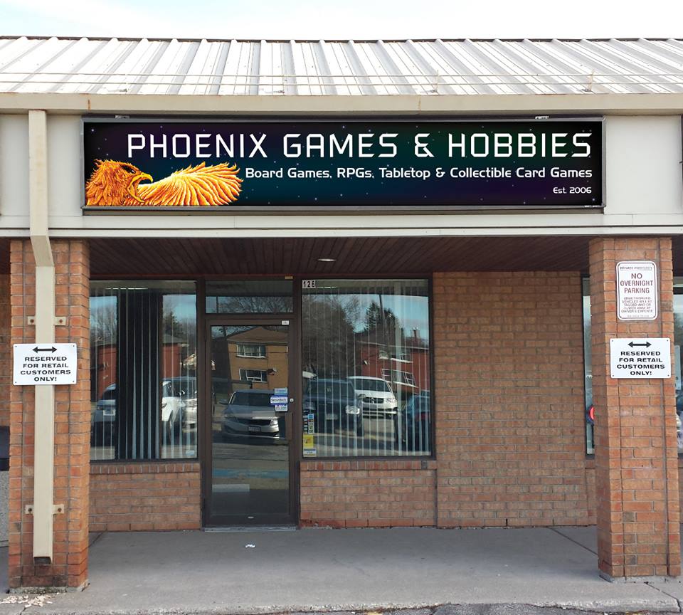 Phoenix Games & Hobbies | 501 Krug St #126, Kitchener, ON N2B 1L3, Canada | Phone: (519) 576-3896