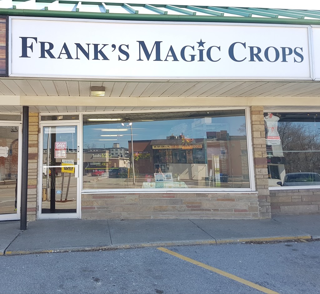 Franks Magic Crops Inc | 419 Guelph Line, Burlington, ON L7R 3L7, Canada | Phone: (905) 333-3282