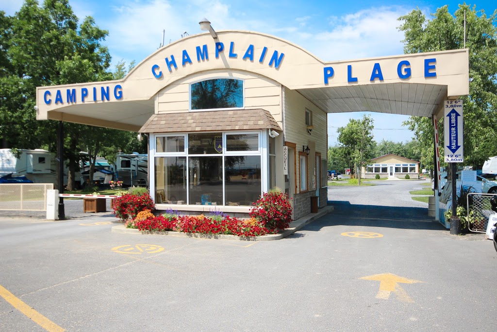 Camping Plage Champlain | 29 Avenue de Venise O, Venise-en-Québec, QC J0J 2K0, Canada | Phone: (450) 244-5317