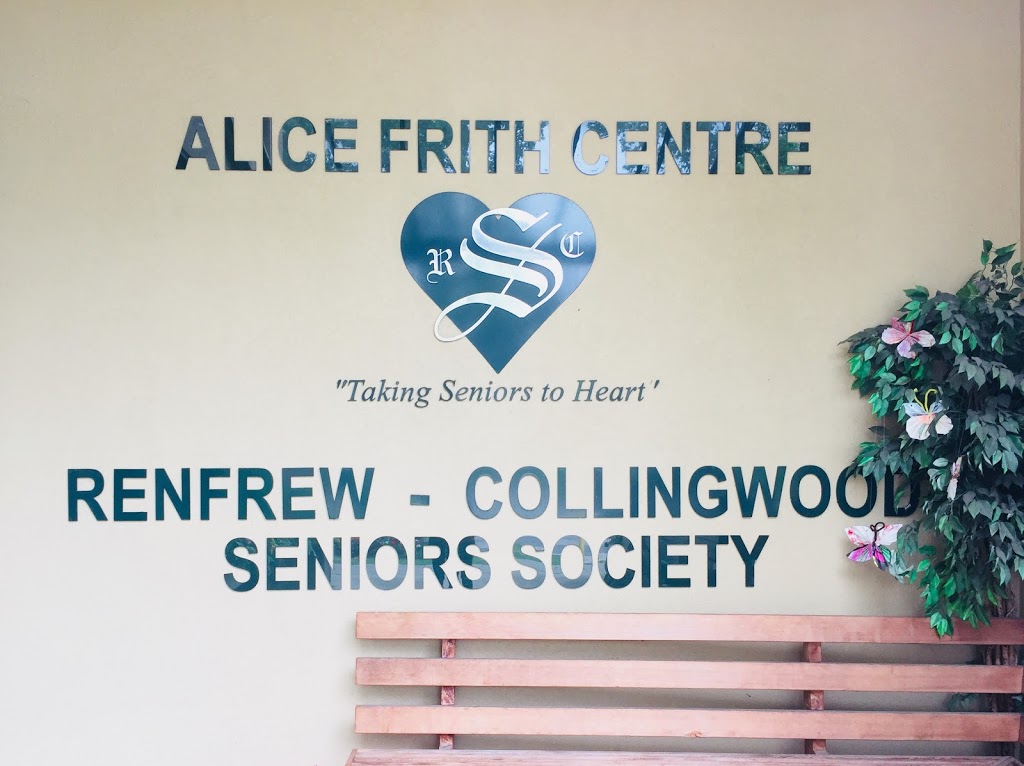 Renfrew Collingwood Seniors Society | 2970 E 22nd Ave, Vancouver, BC V5M 2Y4, Canada | Phone: (604) 430-1441