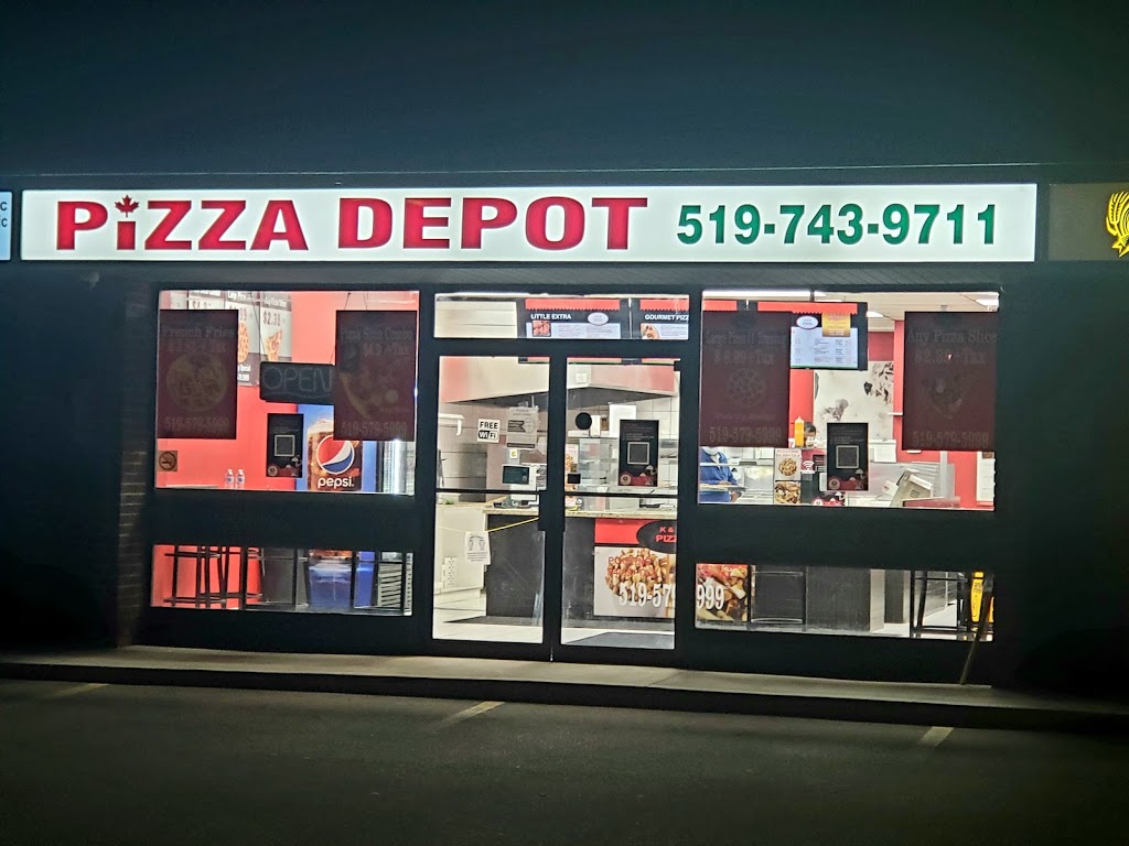 Pizza Depot | 825 Weber St E, Kitchener, ON N2H 1H5, Canada | Phone: (519) 743-9711
