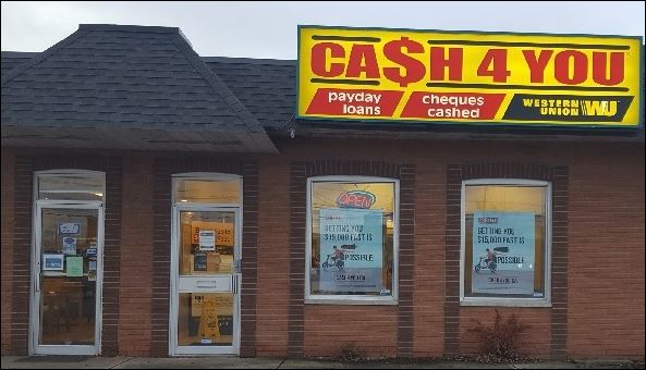 Cash 4 You | 401C Garrison Rd, Fort Erie, ON L2A 1N1, Canada | Phone: (905) 994-9779