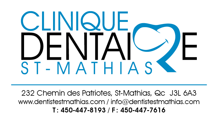 Clinique Dentaire St-Mathias | 232 Chemin des Patriotes, Saint-Mathias-sur-Richelieu, QC J3L 6A3, Canada | Phone: (450) 447-8193