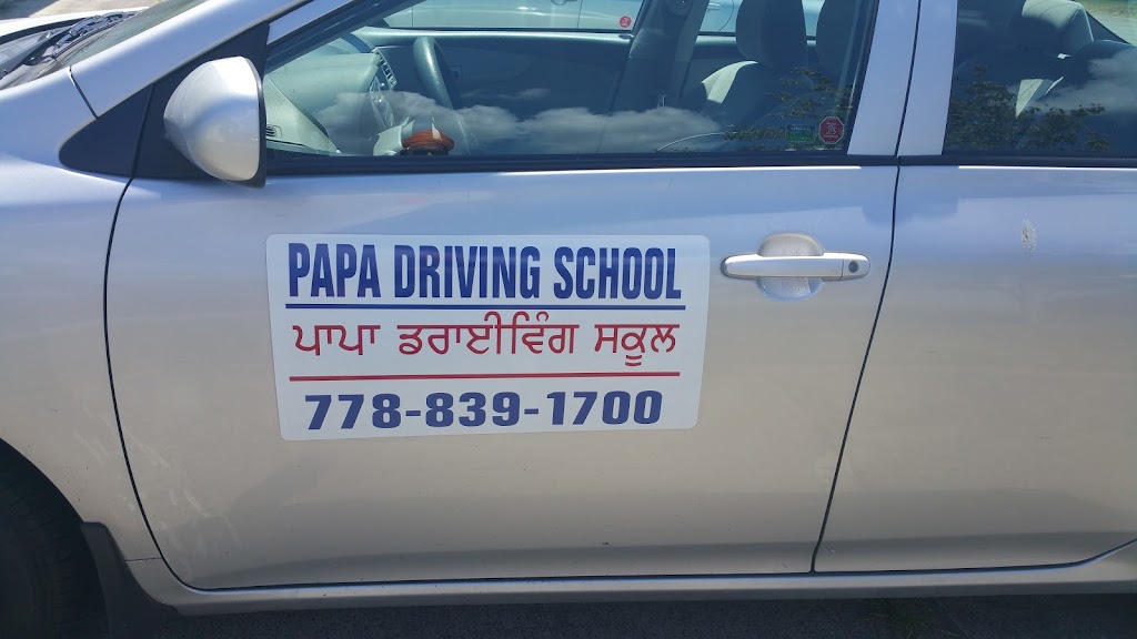 Papa Driving School Ltd. | 12373 70a Ave, Surrey, BC V3W 0X2, Canada | Phone: (778) 839-1700