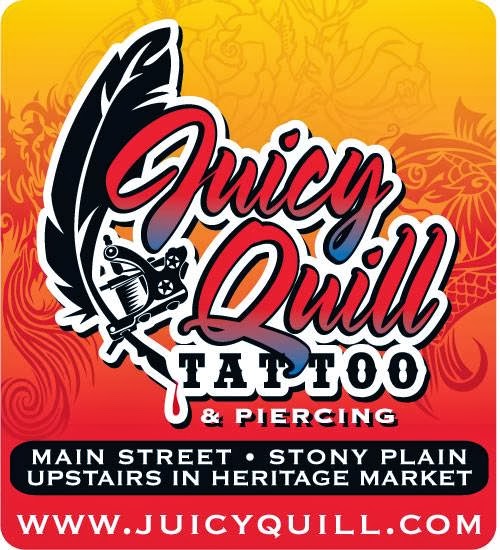 Juicy Quill Tattoo | 5013 48 St, Stony Plain, AB T7Z 1L8, Canada | Phone: (780) 968-0465