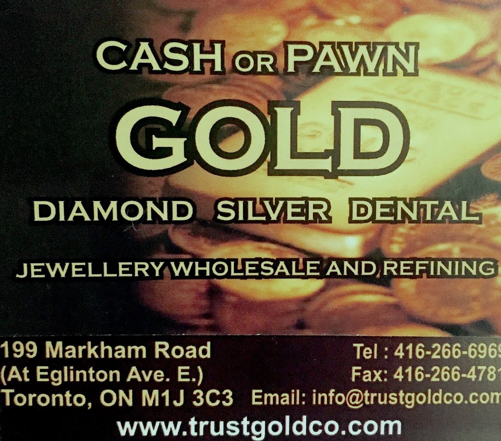 TRUST GOLD COMPANY | 199 Markham Rd, Scarborough, ON M1J 3C3, Canada | Phone: (416) 266-6969