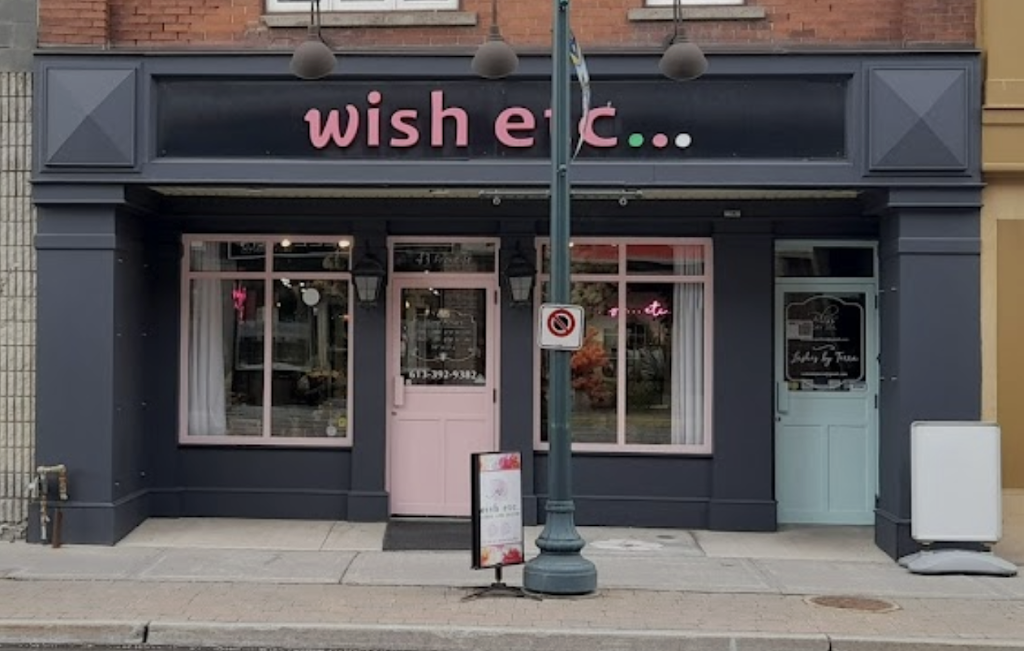 wish... etc | 7 Prince Edward St, Brighton, ON K0K 1H0, Canada | Phone: (613) 921-9474