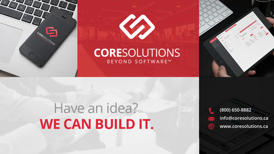 CoreSolutions Software | 1-1615 N Routledge Park, London, ON N6H 5L6, Canada | Phone: (519) 641-7727