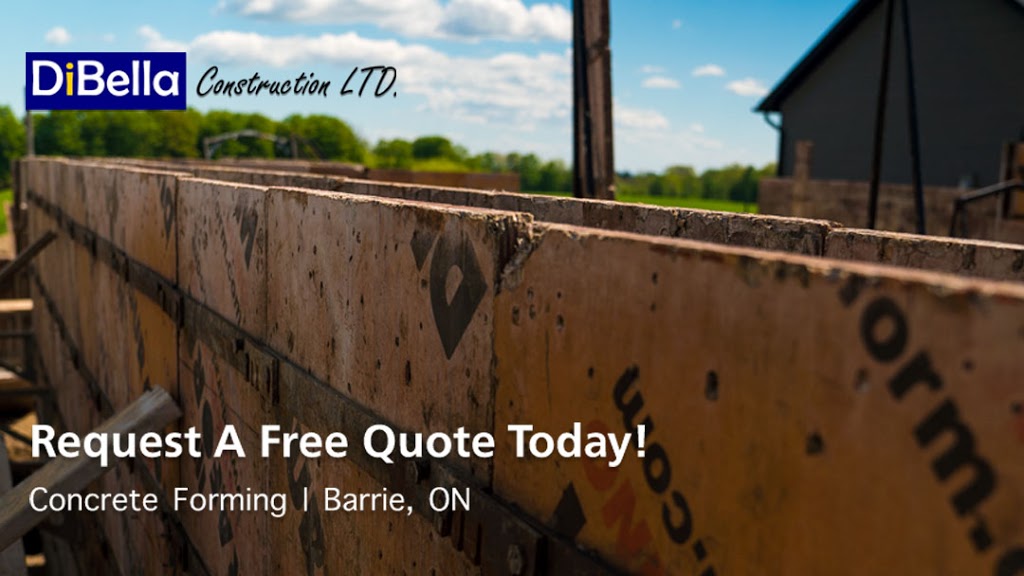 DiBella Construction Ltd Concrete Forming Company | 100 Sandringham Dr, Barrie, ON L4M 7J5, Canada | Phone: (705) 725-1200