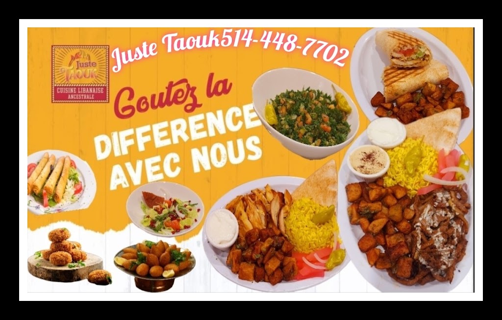 Juste Taouk | 15247 Rue de St Augustin #100, Mirabel, QC J7N 1X1, Canada | Phone: (514) 448-7702