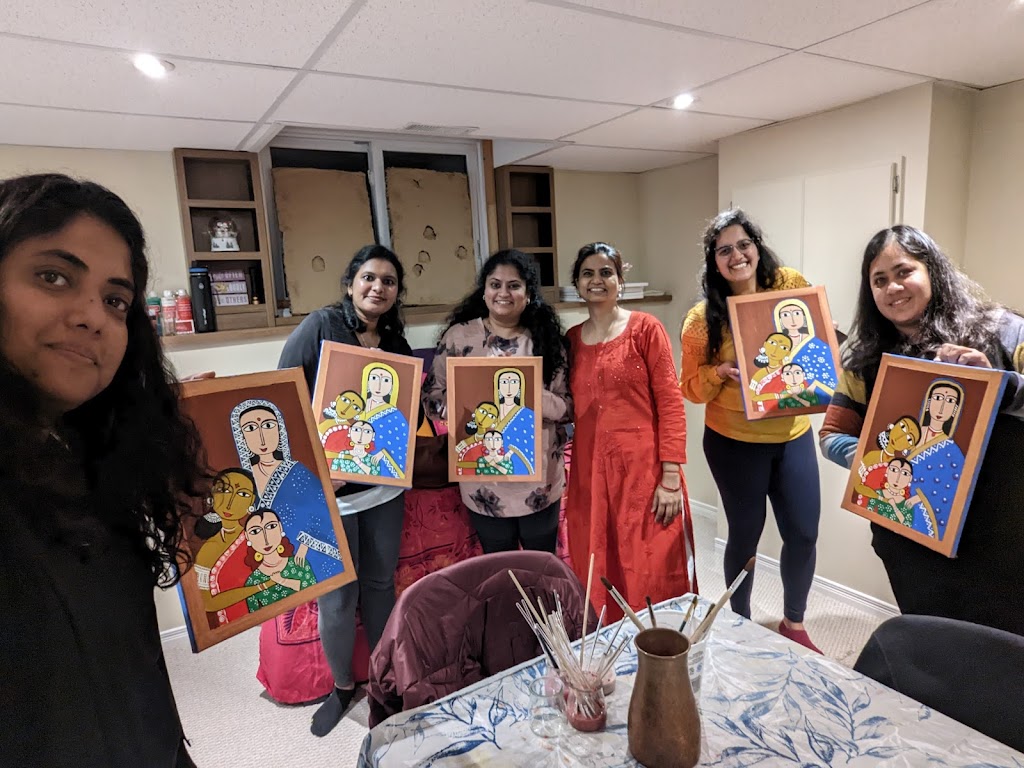 Joyous Expressions in Paint with Rashi | 620 White Cedar Ave, Waterloo, ON N2V 2W1, Canada | Phone: (416) 275-7867