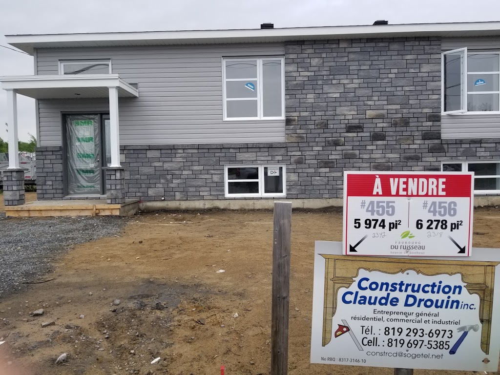 Construction Claude Drouin inc, | 74 Rue Octave Bellerose, Nicolet, QC J3T 1G1, Canada | Phone: (819) 293-6973