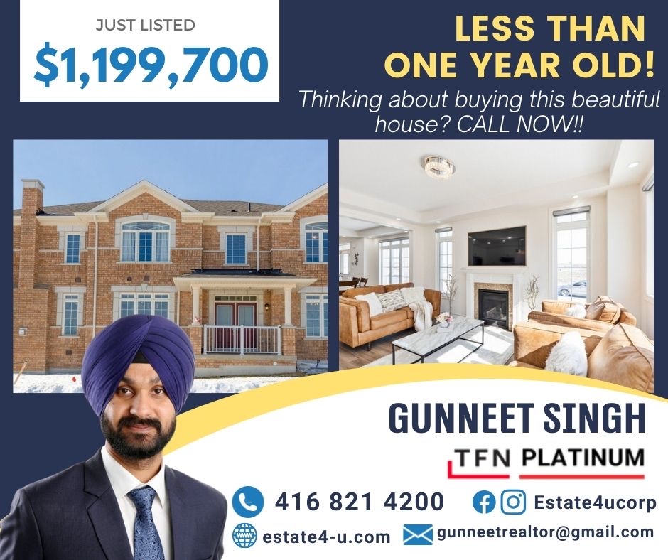 Estate4U | 25 Divers Rd, Brampton, ON L7A 5C8, Canada | Phone: (416) 821-4200