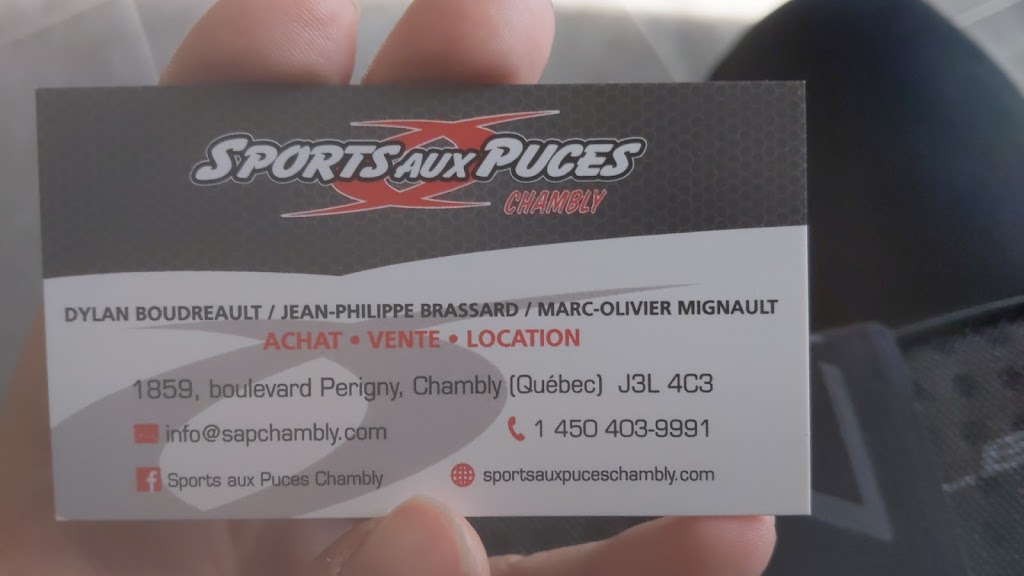 Sports Aux Puces Chambly | 1859 Bd de Périgny, Chambly, QC J3L 4C3, Canada | Phone: (450) 403-9991