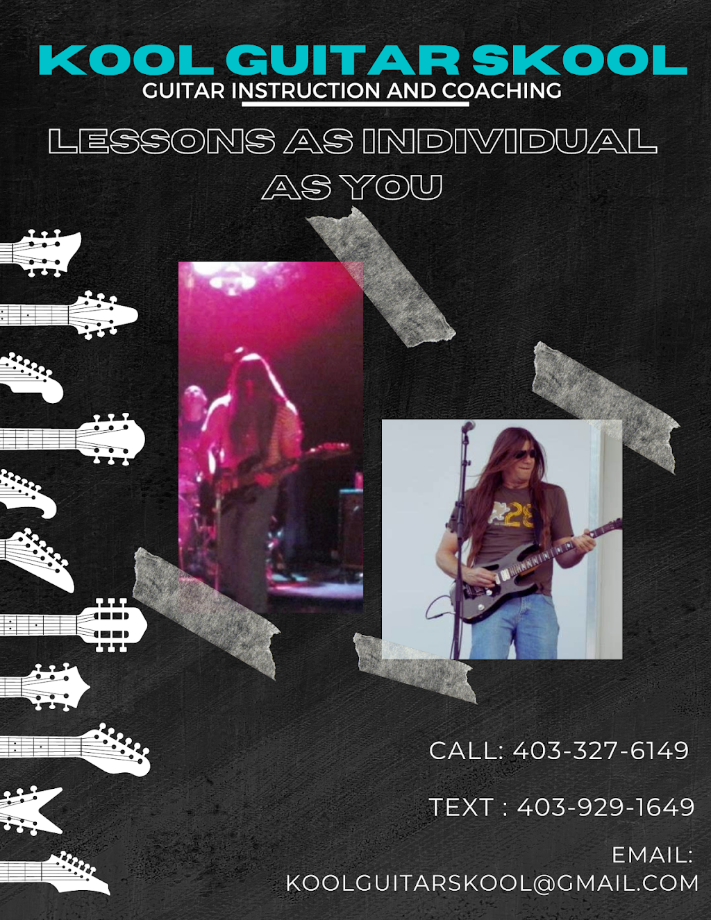 Kool Guitar Skool | 1323 Stafford Dr N, Lethbridge, AB T1H 2C3, Canada | Phone: (403) 929-1649