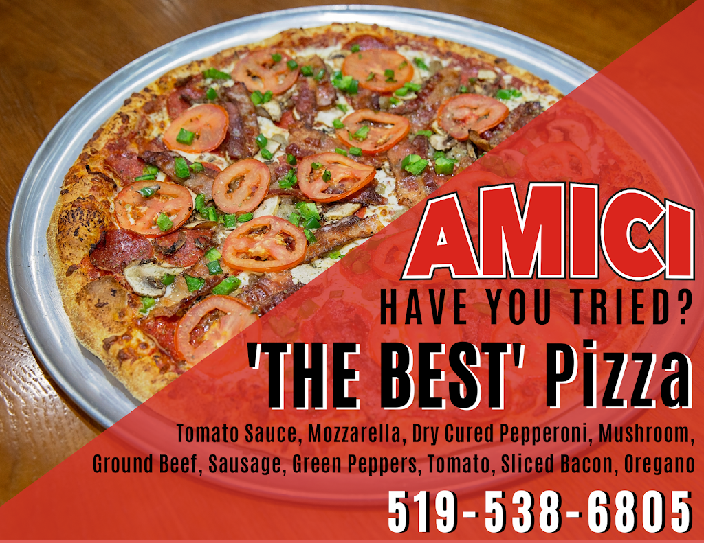 Amici Restaurant Pizzeria | 334 S Sykes St #1, Meaford, ON N4L 1X1, Canada | Phone: (519) 538-6805