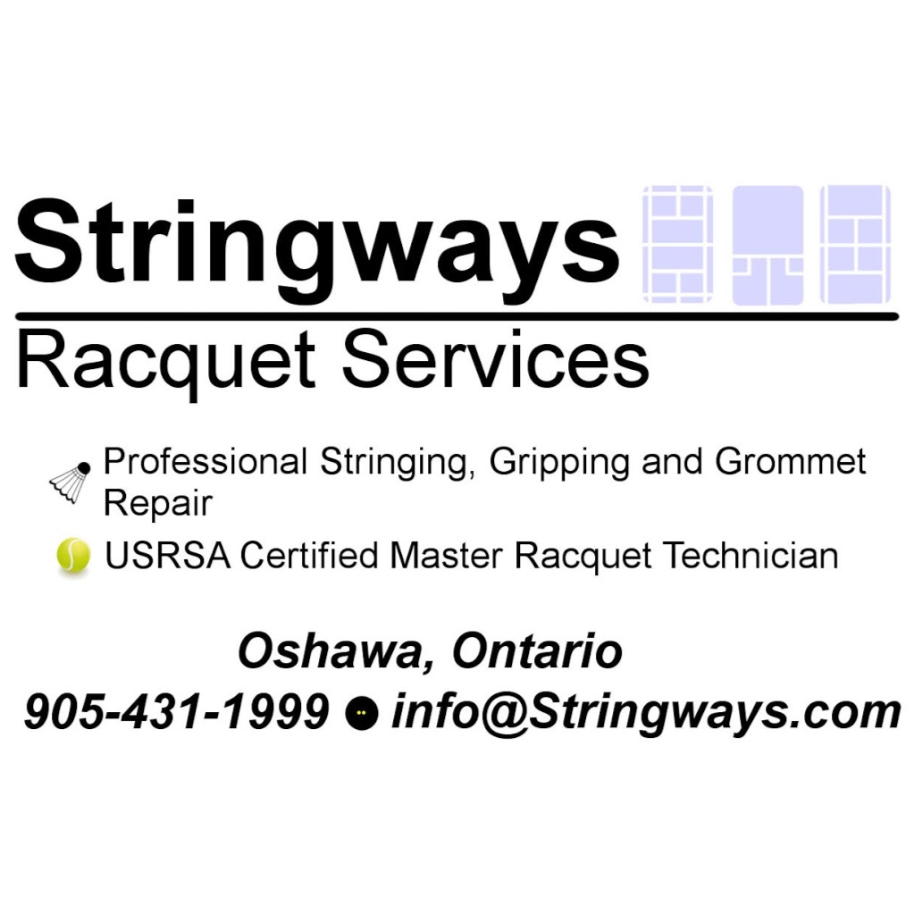 Stringways Racquet Services | 2335 Pilgrim Square, Oshawa, ON L1L 0C2, Canada | Phone: (905) 431-1999
