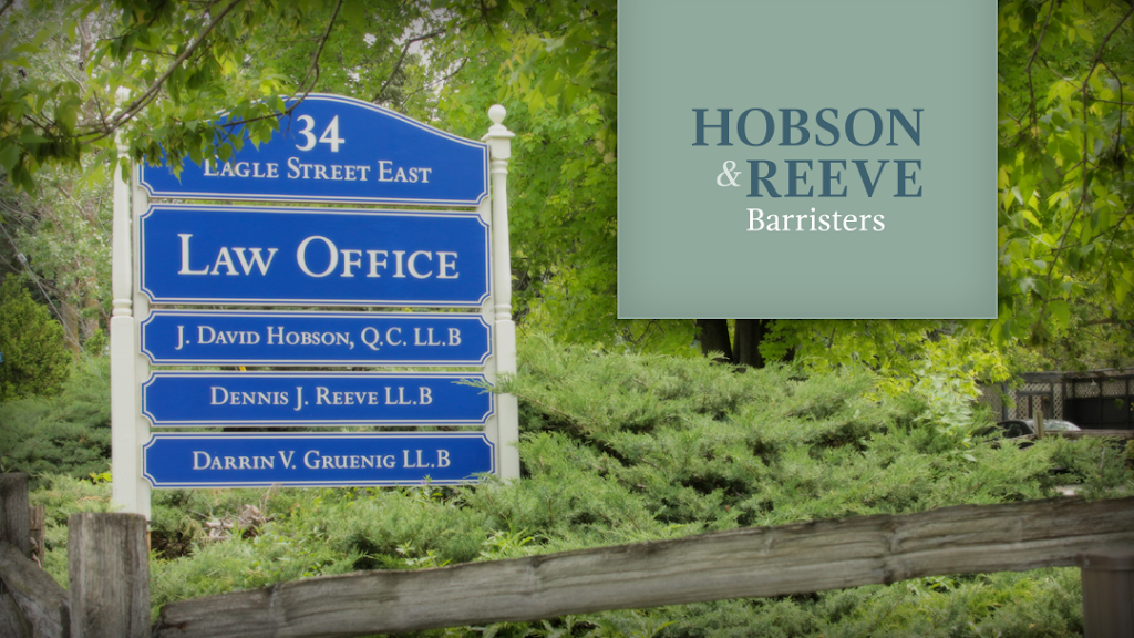 Hobson & Reeve | 34 Eagle St, Newmarket, ON L3Y 1J1, Canada | Phone: (905) 895-6528