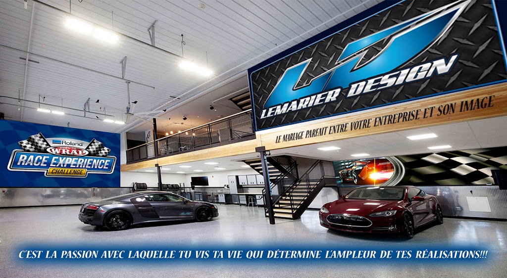 Lettrage Lemarier design | 9790 _, Bd des Hêtres, Shawinigan, QC G9N 4Y3, Canada | Phone: (819) 731-0456