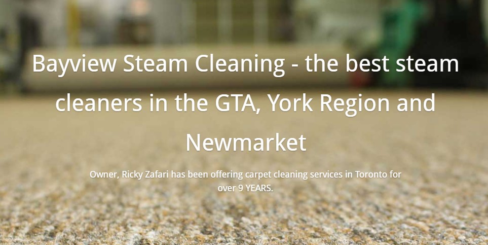 Bayview Steam Cleaning | 2982 Bayview Ave, North York, ON M2N 5K8, Canada | Phone: (416) 222-2982