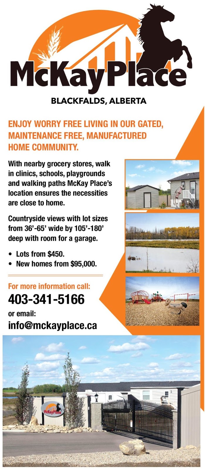 McKay Place | #5 Mckay Blvd, Blackfalds, AB T4M 0H7, Canada | Phone: (403) 350-9680